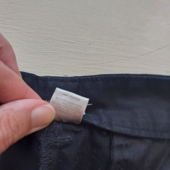 LOFT black cotton chino shorts size 6 - Picture 4 of 7